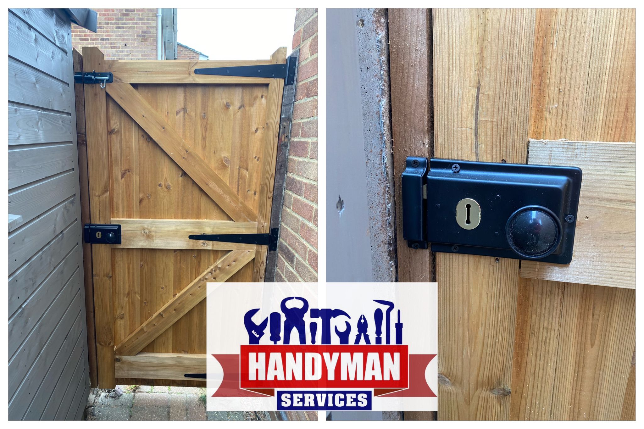 Handyman Garden Fencing in Essex Bespoke Garden Gates